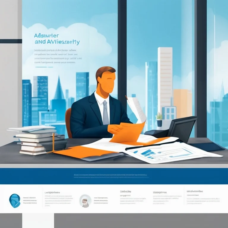 オフィスで相談するビジネスマンと弁護士